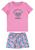 Pijama Camiseta e Shorts Adulto Malwee 101714 Rosa