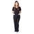 Pijama Cirúrgico Conjunto Hospitalar-unissex-scrub-Gabardine Plus Size PH05 - 1 Preto