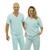 Pijama Cirurgico Hospitalar Plus Size Seca Rápido Ph - 1 Pijama Plus Verde