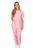 Pijama Cirúrgico Plus Size Blusa  e Calça - Hospitalar - Scrub - Feminino - Unissex G2 DM2 ROSA