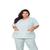 Pijama Cirúrgico Plus Size Blusa  e Calça - Hospitalar - Scrub - Feminino - Unissex G2 DM2 VERDE