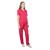 Pijama Hospitalar  Cirurgico Scrub Feminino Acinturado Rosa