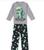 Pijama Infantil Masculino Inverno Space Explorer Brilha no Escuro Kyly Mescla