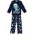 Pijama Infantil Masculino Inverno Space Explorer Brilha no Escuro Kyly Marinho