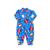 Pijama Macacão Soft Importado Antialérgico Infantil Azul
