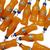 Pingente de resina infantil (1 par) Fanta laranja garrafa 29x9mm