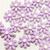 Pingente de resina infantil (1 par) Margarida 20mm lilás