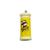 Pingente de resina infantil (1 par) Pringles amarelo 22x10mm