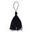 Pingente Tassel de Seda 7 Cm C/50 Unidades  Azul marinho