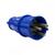 Pino Macho Industrial Steck 2 Polos+Terra 220V. 32A. Azul N3276 Azul