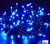 Pisca Pisca 200 Led Cordão de Natal Luz 8 Funções Fio Transparente Decoração 15 Metros 110v fio verde azul