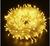 Pisca Pisca de Luz Decorativas De Natal 100 Leds 8 Funções 10m 127V fio transparente amarelo