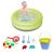 Piscina Inflavel 28L Bebe Pescaria Infantil Brinquedo Praia  Verde