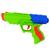 Pistola estilo nerf com 3 dardos bolinhas brinquedo infantil Verde