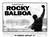 Placa Decorativa em MDF Coleção filme Rocky Balboa I, II , III , IV , V 20cm X 28cm RB08