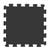 Placa Tatame Eva Encaixe 1x1MT 10mm Rythmoon Cinza escuro