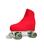 Polaina capa cobre botas para patins Vermelho
