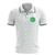 Polo Chapecoense Mescla Brasão Branco