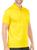 Polo Masculina Camisa Uniforme Camiseta Gola Atacado Bordar Amarelo