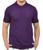 Polo Masculina Camisa Uniforme Camiseta Gola Atacado Bordar Roxo violeta