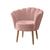 Poltrona Cadeira Decorativa para Sala de Estar Balaqui Decor Rosa