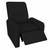 Poltrona Cadeira Do Pai Confortável P/ Idoso Retrátil e Reclinável 03 Posições Para Descanso Senior Sued Preto