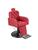 Poltrona/Cadeira DUBAI MAKE Hidráulica Reclinável Vermelho