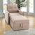 Poltrona Icaria 3 em 1 Poltrona Chaise Cama 85cm Estofama Rosé