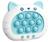 Pop It Game Eletrônico Brinquedo Fidget Presente Quick Push Gato azul