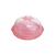 Porta Bolo Doces Sobremesas Plástica Com Tampa Transparente Redonda MB Rosa