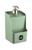 Porta Detergente Slim Sabão Líquido Dispenser Com Suporte Para Esponja Plástico UZ Verde