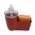 Porta esponja e detergente para bancada de pia dispenser de detergente com suporte para esponja Vermelho