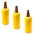 Porta Garrafa Cerveja Litrão 1000ml Cervegela Kit 3 Peças - Azul Amarelo