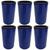 Porta Latao Termico 473ml Isopor Latao Cerveja Camisinha Bar Lanchonete Restaurante Kit 6 Unidades Azul