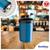 Porta Latas Térmico 350ml Para Cerveja Refrigerante Latinha Azul