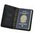 Porta Passaporte GO em Couro Galvani Preto