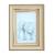 Porta Retrato 10x15cm Jasmin 3D Preto / Marrom NewWay Bege