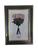Porta Retrato Com Brilho Quadro Moldura Para Foto 10 X 15cm Cinza Escuro
