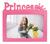 Porta Retrato Principe Princesa 10x15 Decoração Lembrança Rosa