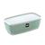 Pote Multiuso 3L Micro-ondas Freezer Resistente Plástico Premium Congelador Organizador Cozinha Verde Menta