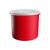 Pote Organizador Porta Vasilha Alimento simular a Tupperware 1,6L Preto ou Vermelho Vermelho