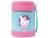 Pote Térmico Infantil Buba Animal Fun Leão 320ml com Colher Azul e Rosa