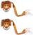 Prendedor De Chupeta Em Plush Safari Criança Bebê Leão