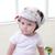 Protetor Chapeu Capacete De Cabeça Infantil Bebê E Crianças Branco
