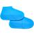 Protetor De Sapato para Chuva Protetor Calçados Silicone Impermeável Antiderrapante Infantil HZ-0050 Azul