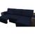 protetor de sofa retratil 2,05 3modulos largura total com os braços azul marinho