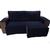 protetor para sofa retratil 2,50 2 modulos largura total com os braços  azul marinho