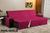 Protetor Sofa Retrátil e Reclinável Dupla Face pra 3 Modulos Pink
