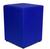 Pufe Quadrado Com Pés De material sintético Alta Qualidade Azul