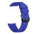 Pulseira 20mm Silicone Soft p/ Relógio Smartwatch com Pinos  Azul